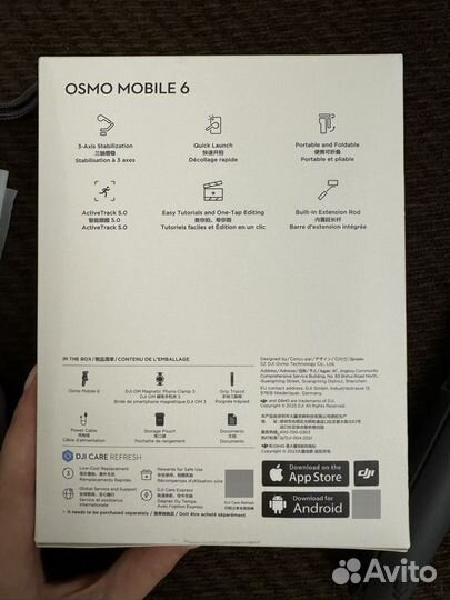 Стабилизатор для телефона DJl osmo mobile 6