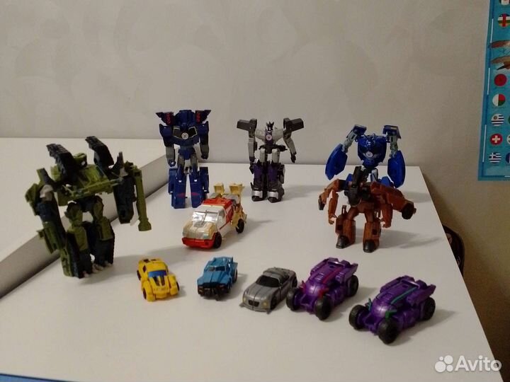 Игрушки трансформеры пакетом