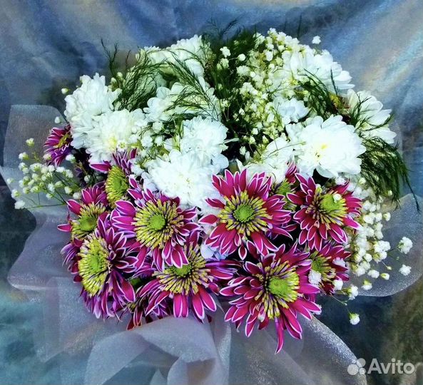 Букет хризантем