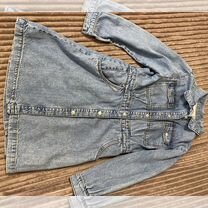 Платье для девочки zara джинсовое