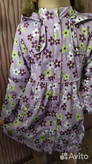 Плащ для девочки р.110