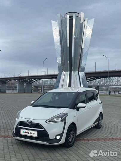 Toyota Sienta 1.5 CVT, 2017, 119 000 км