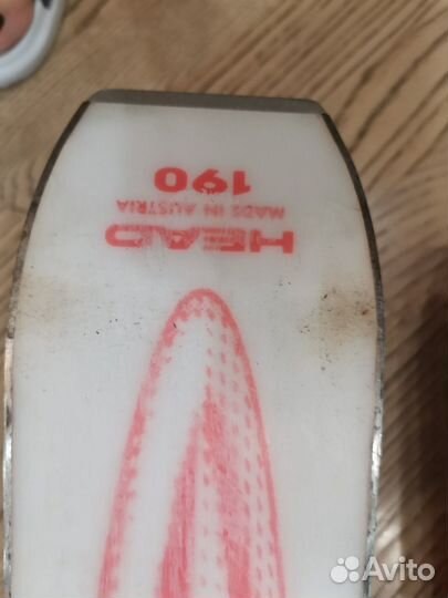 Горные лыжи head карвинговые. Длина 190 см