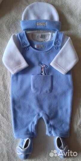 Набор для новорожденного (мальчика) 0-3 мес новый
