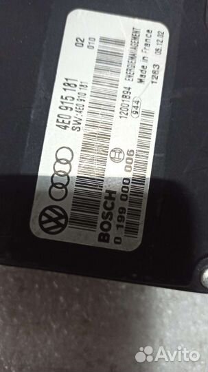 Блок контроля зарядом аккумулятора audi a8 d3