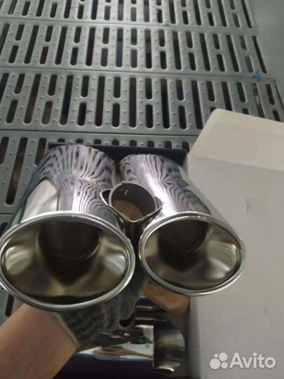 Насадки на выхлопную трубу Mercedec W 221