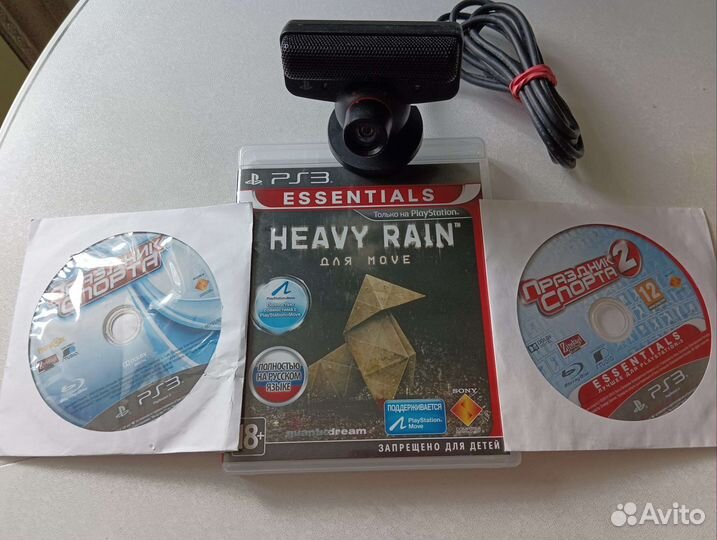 Playstation 3 камера+игры