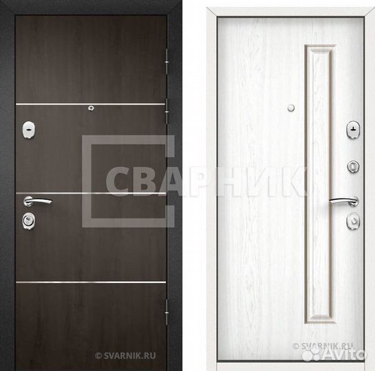 Усиленная входная дверь на заказ. Под ключ