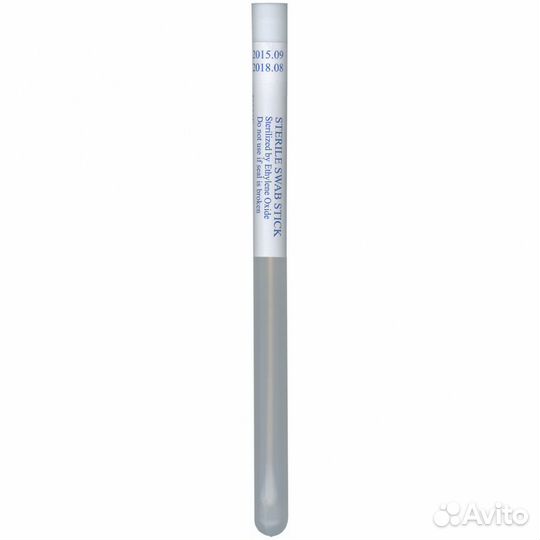 Зонд тупфер с тампоном в пп пробирке пластик-виско