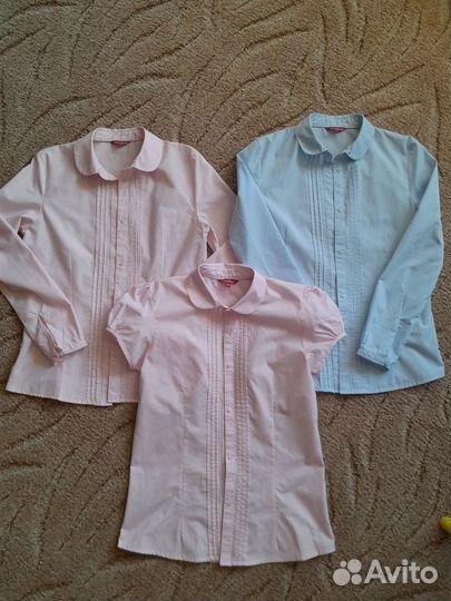 Блузки школьные