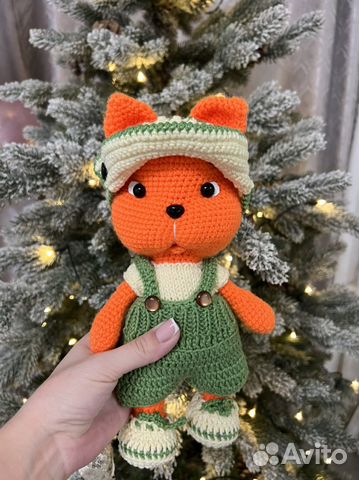 Котик ручной работы