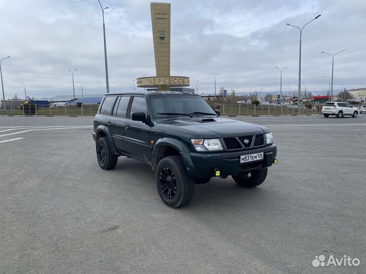 Nissan patrol y61 капот