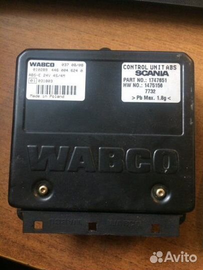Блок abs Scania