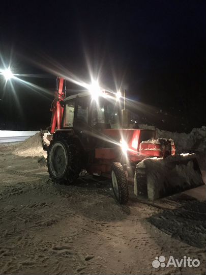 Услуги трактора экскаватора