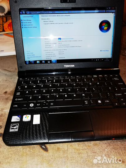 Нетбук Toshiba N250-108