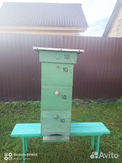 Улей и ловушка для пчел