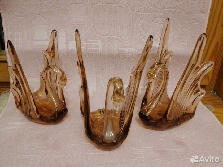 Посуда цветное стекло времен СССР