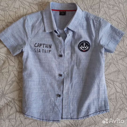 Рубашка для мальчика ostin 104-110