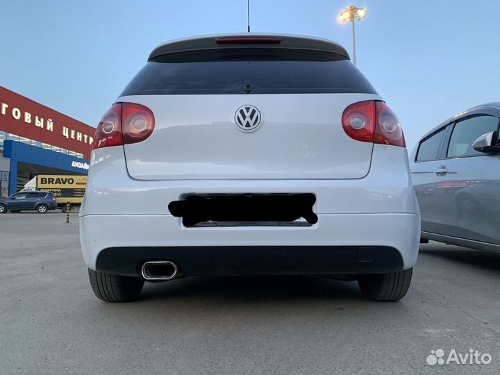 Накладка заднего бампера golf 5 GTI