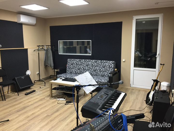 Репетиционная база, музыкальная студия