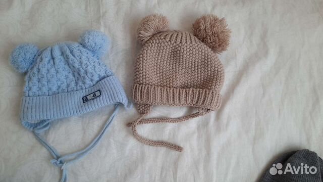 Шапка на малыша демисезонная