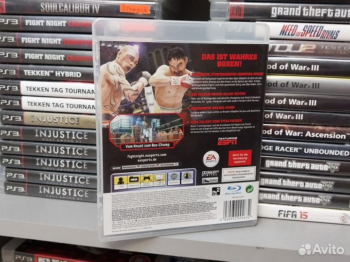 Fight night champion ps 3/магазин Арбат