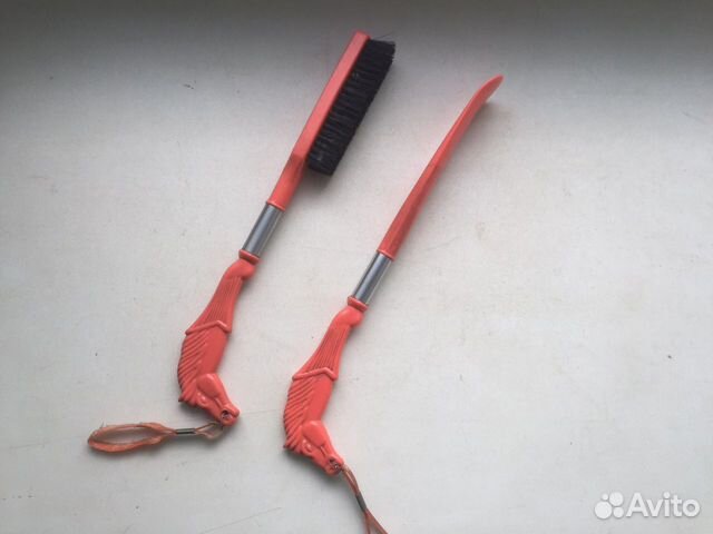 Рожок для обуви Кони СССР и щетка