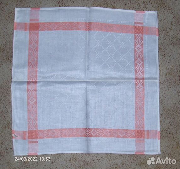 Салфетка льняная СССР новая