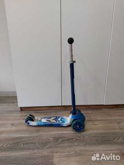 Самокат детский трехколесный бу реактион