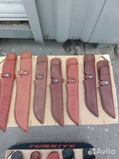 Ножны для ножа из кожи