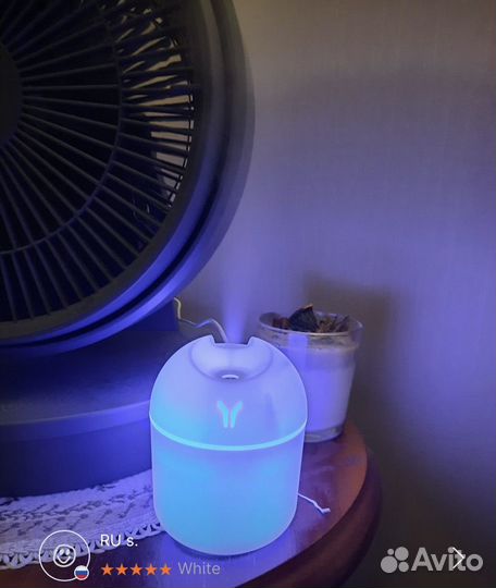 Бесшумный мини увлажнитель воздуха