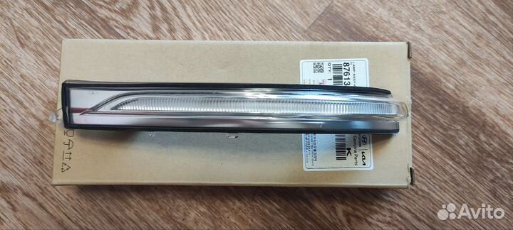 Повторитель поворота в зеркало киа оптима