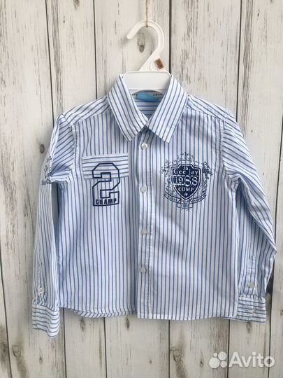 Рубашка на мальчика 104