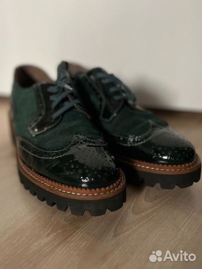 Женские ботинки оксфорд 37