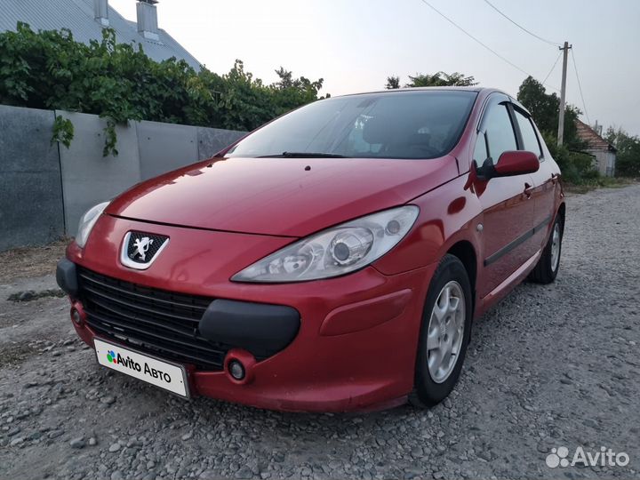 Peugeot 307 1.6 AT, 2005, 212 000 км