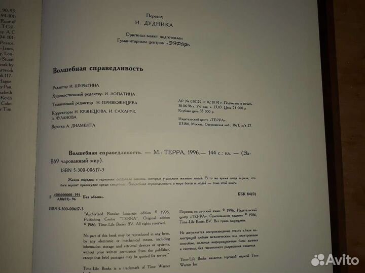 Волшебная справедливость из серии зачарованный мир