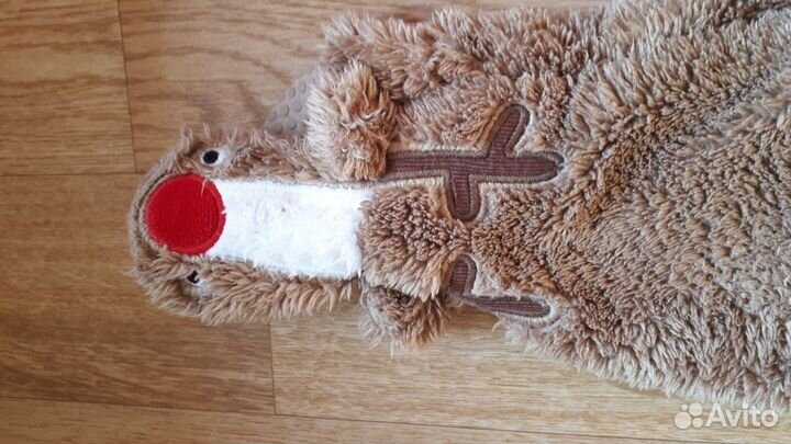 Новогодний комбинезон оленёнок, на рост 80 см