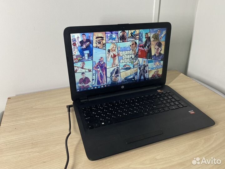 Игровой ноутбук Hp 2видеокарты/4ядра/8гб/SSD
