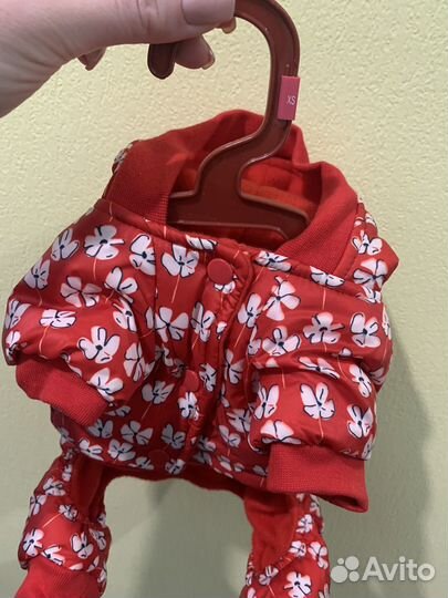 Комбинезон одежда для собак triol новый s xs m