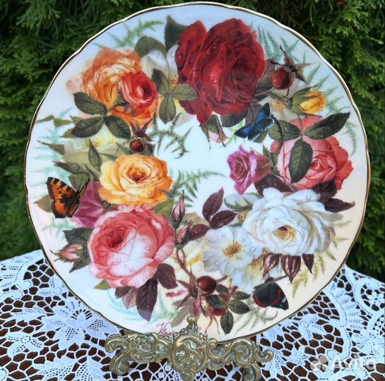 Тарелка Royal Albert винтаж