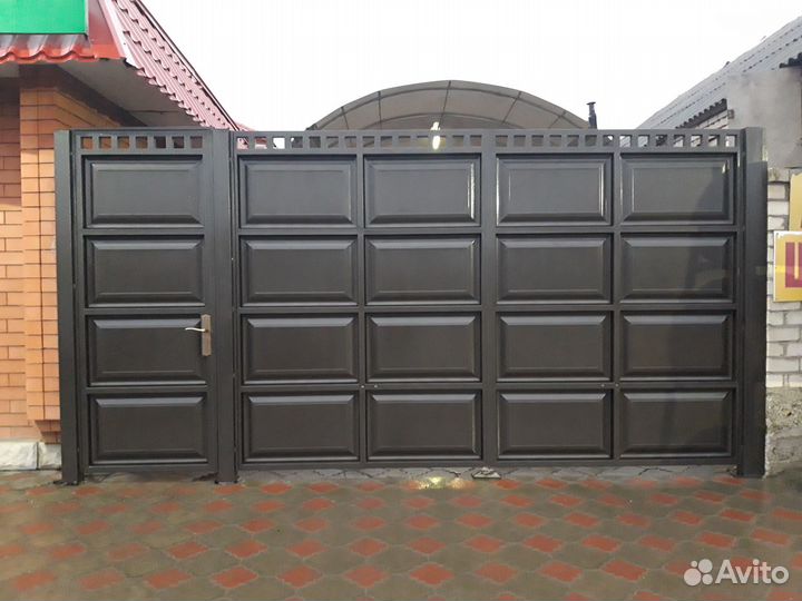 Филенка металлическая для ворот