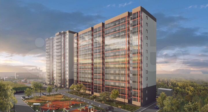 2-к. квартира, 52,7 м², 11/15 эт.