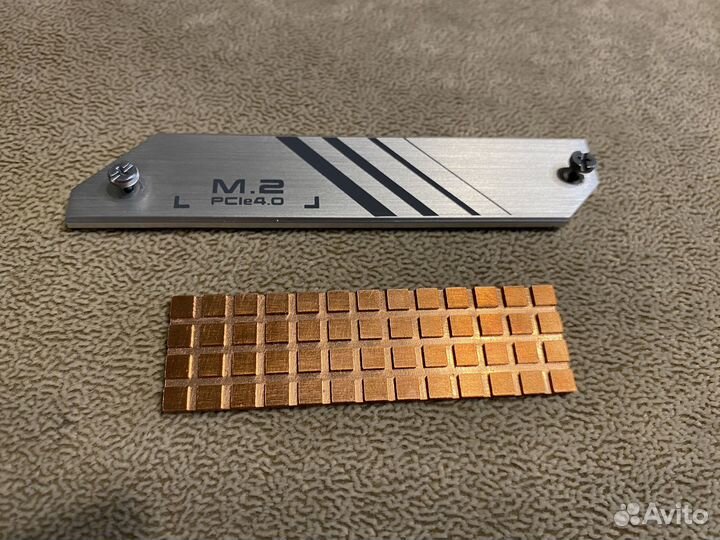 Радиаторы ssd m.2 2280 Asus (ал.) и Espada (медь)