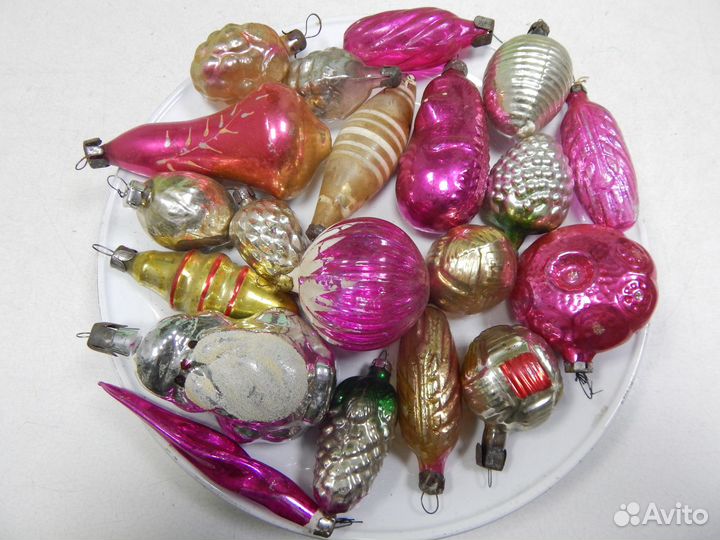 Елочные игрушки СССР