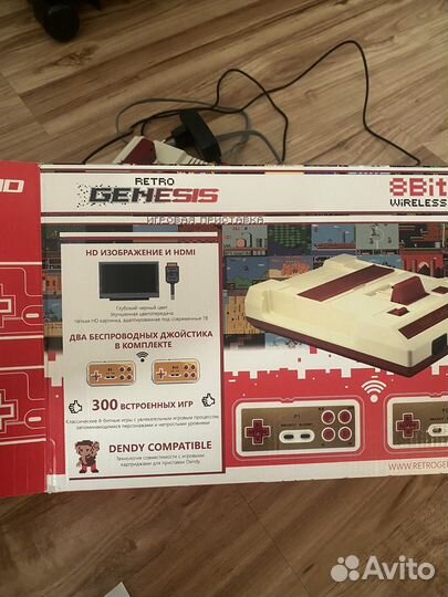 Игровая консоль Retro Genesis 8 bit / dendy