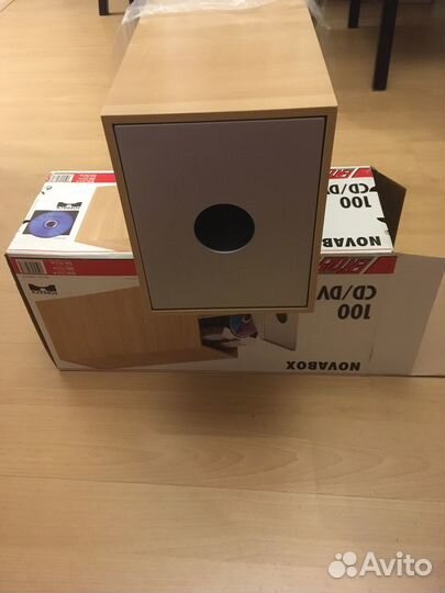 Бокс для хранения CD/DVD дисков Novabox