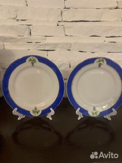 Винтажные тарелки
