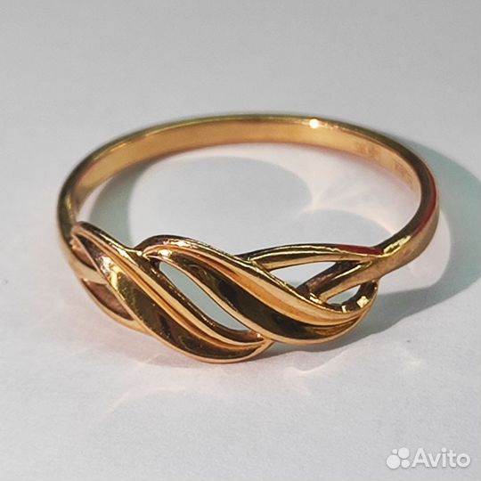 Кольцо золотое (арт 127096) Д15