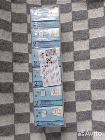 Кисломолочная смесь агуша 2