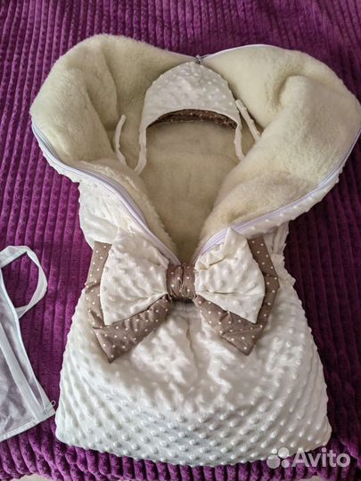 Конверт на выписку зимний